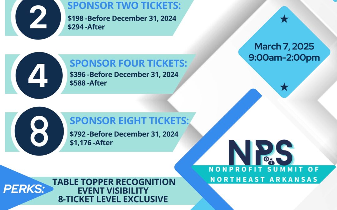 Sponsor a Nonprofit Leader at the 2025 Nonprofit Summit!